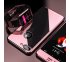 360° kryt zrkadlový iPhone 6/6S - ružový